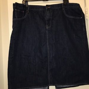 Denim skirt